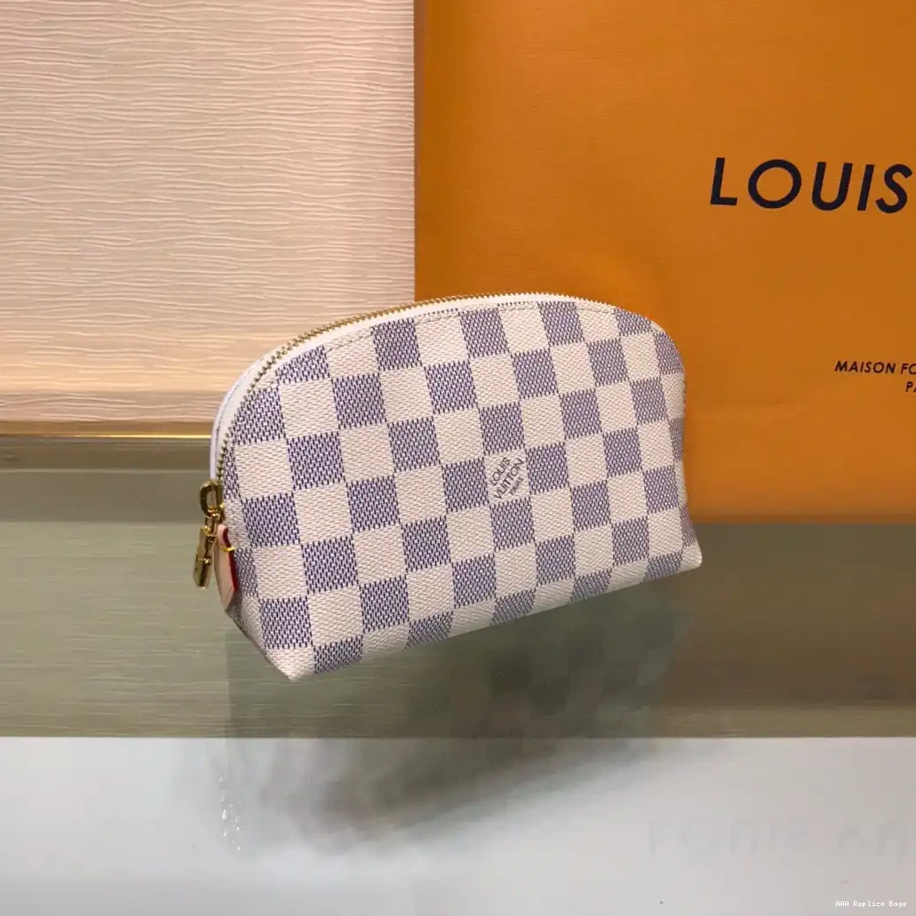Aaa replica bags VUITTON POUCH LOUIS COSMETIC 0701